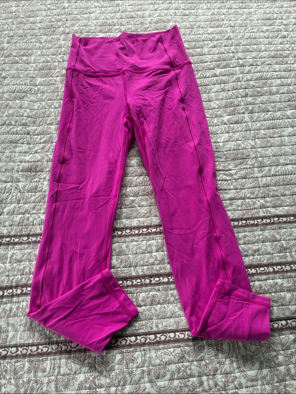 Left On Friday Vivid Magenta High-Waist Leggings